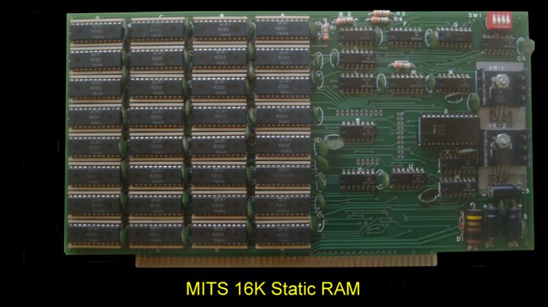 S100 Computers - MITS 16K Static RAM